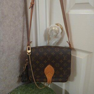 Louis Vuitton Monogram Cartouchiere MM